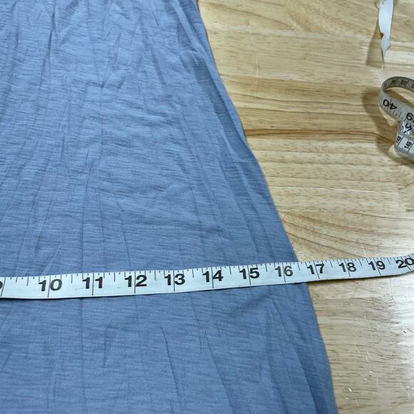 Standard James Perse NWT Scoop Back Tank Dress Size 1 US Small Light Blue - Picture 7 of 10